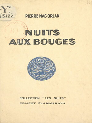 cover image of Nuits aux bouges